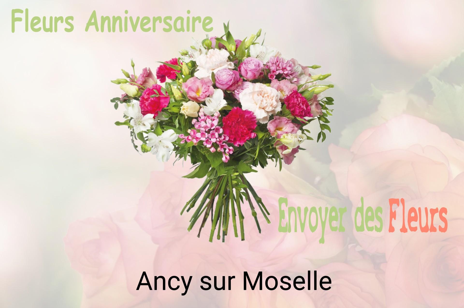 Bouquet de fleurs d’anniversaire livré à Ancy-sur-Moselle